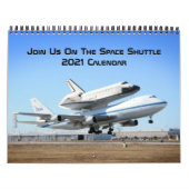 Sluit ons aan op de Space Shuttle Kalender (Hoes)