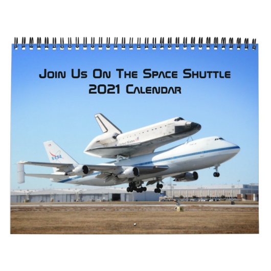 Sluit ons aan op de Space Shuttle Kalender (Hoes)