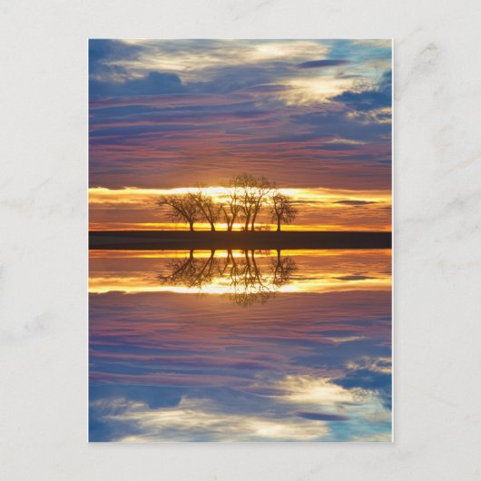 Sluit ontmoet Twee Briefkaart (Voorkant)