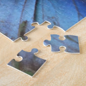 Sluit Puzzle af: Blue Morpho Butterfly Legpuzzel (Zijkant)