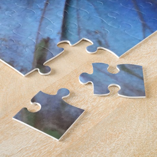 Sluit Puzzle af: Blue Morpho Butterfly Legpuzzel (Zijkant)