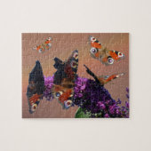 Sluit Puzzle af: Peacock Butterflies Legpuzzel (Horizontaal)