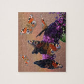 Sluit Puzzle af: Peacock Butterflies Legpuzzel (Verticaal)