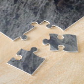 Sluit Puzzle op: Porcelain Mushrooms op boom Legpuzzel (Zijkant)