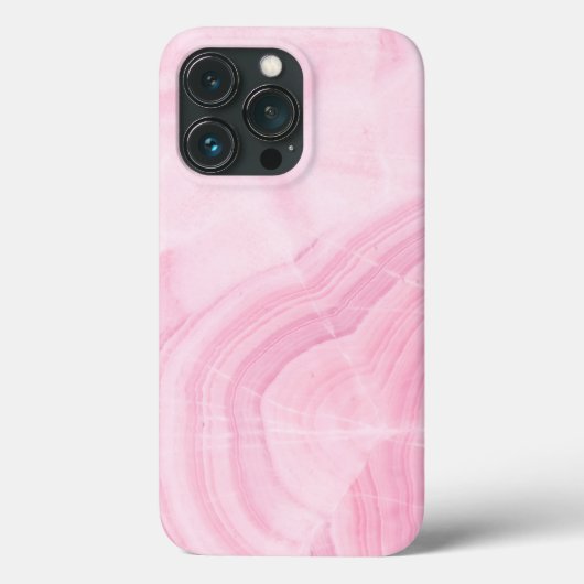 Sluit Roze Marmer af Case-Mate iPhone Case (Achterkant)