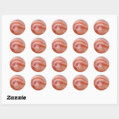 Sluit roze rode envelop Sticker (Vel)
