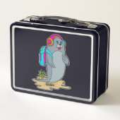 Sluiten als Hiker met rugzak (Achterkant)