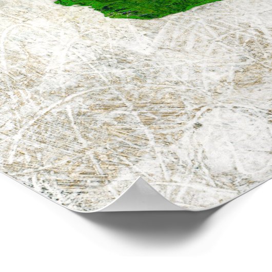 Sluiten Genoeg Poster Wandkunst - Abstracte Kunst (Hoek)