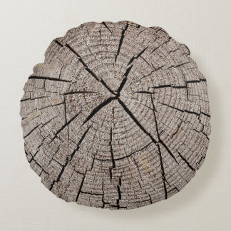 Sluiten grijze achtergrondtextuur van oud wethered rond kussen