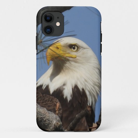 Sluiten Hoofd Shot of Bald Eagle Case-Mate iPhone Case (Achterkant)