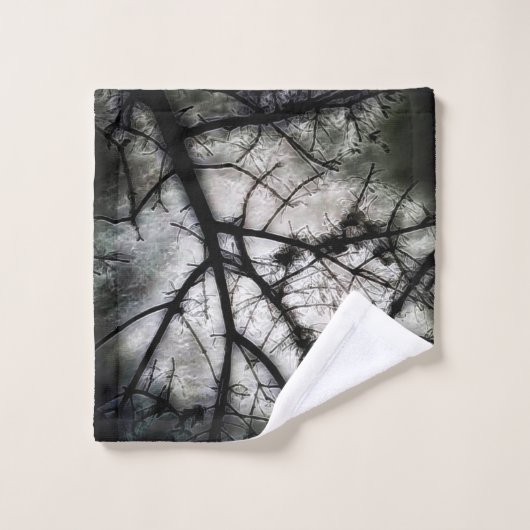 Sluiten in bad handdoek (Wasdoekje)