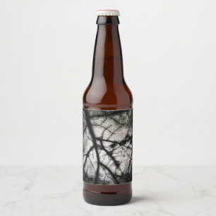Sluiten in bier etiket