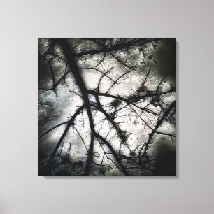 Sluiten in canvas afdruk