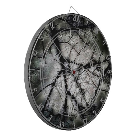 Sluiten in dartbord (Voorkant Links)