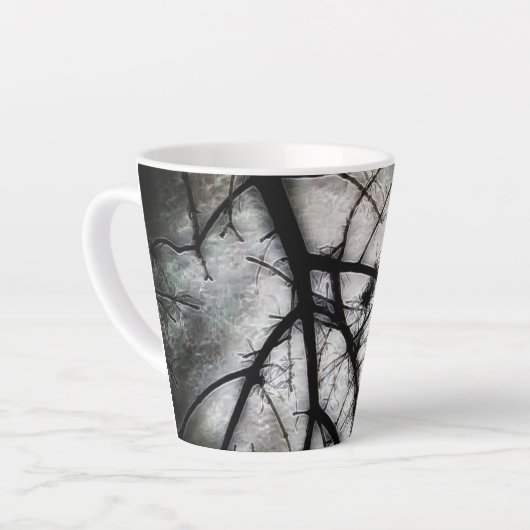 Sluiten in latte mok (Linkerhoek)