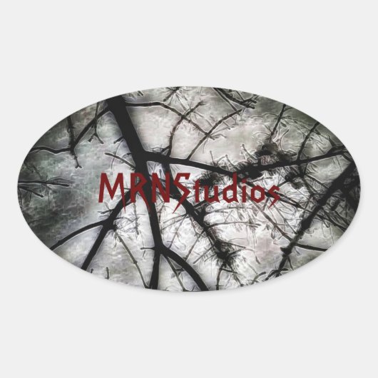 Sluiten in ovale sticker (Voorkant)