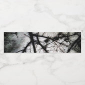 Sluiten in waterfles etiket (Enkel label)