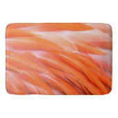 Sluiten Koraal en Roze Artistieke Flamingo Feather Badmat (Voorkant)