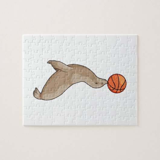 Sluiten met Basketball Legpuzzel (Horizontaal)