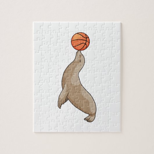 Sluiten met Basketball Legpuzzel (Verticaal)