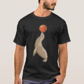 Sluiten met Basketball T-shirt (Voorkant)