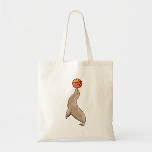 Sluiten met Basketball Tote Bag (Voorkant)