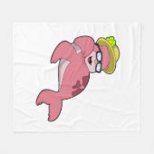 Sluiten met Glasses.PNG Fleece Deken (Voorkant (Horizontaal))