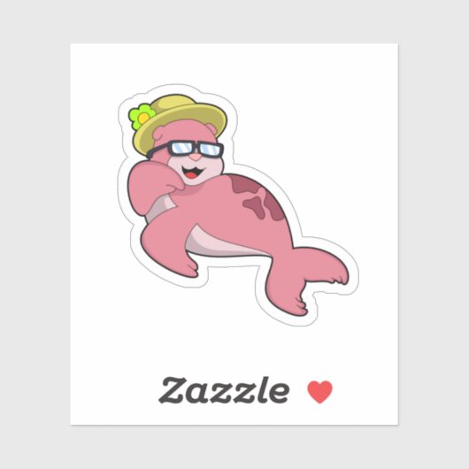 Sluiten met Glasses.PNG Sticker (Vel)