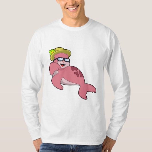 Sluiten met Glasses.PNG T-shirt (Voorkant)