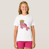 Sluiten met Glasses.PNG T-shirt (Voorkant volledig)