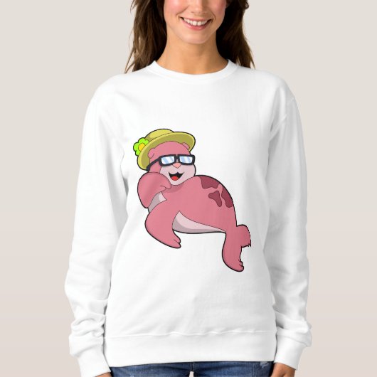 Sluiten met Glasses.PNG Trui (Voorkant)