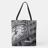 Sluiten op Big Ben, London All-Over-Print Tote Bag (Voorkant)