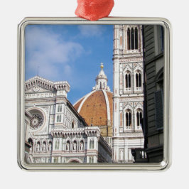 Sluiten op Florence. Metalen Ornament