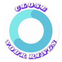 Sluiten Ring Sticker