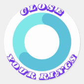 Sluiten Ring Sticker (Voorkant)
