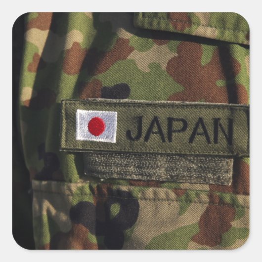 Sluiten uitzicht 2 vierkante sticker (Voorkant)