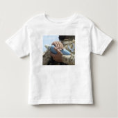 Sluiten uitzicht van een soldaat die een munitie k kinder shirts (Voorkant)