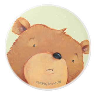 Sluiten van Big Brown Beer Keramische Knop