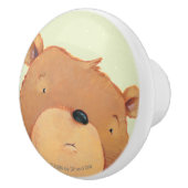 Sluiten van Big Brown Beer Keramische Knop (Rechts)