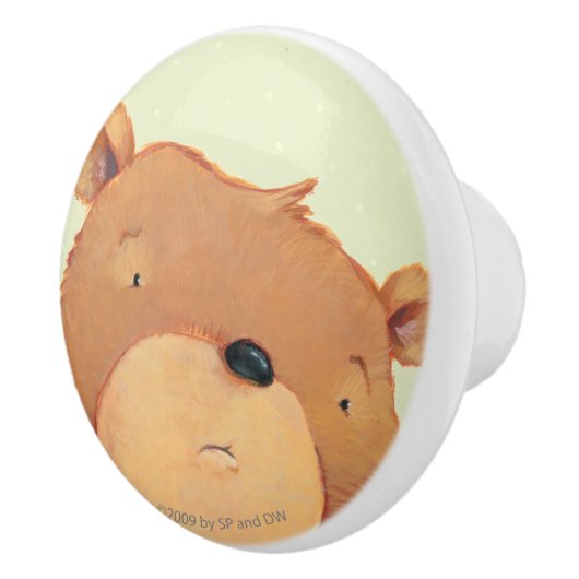 Sluiten van Big Brown Beer Keramische Knop (Rechts)