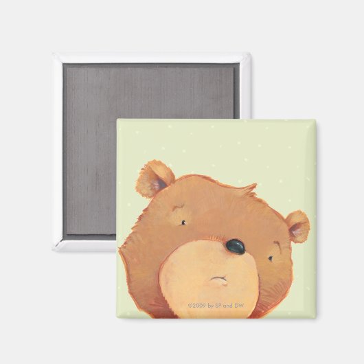 Sluiten van Big Brown Beer Magneet (Voorkant / Achterkant)