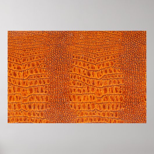 Sluiten van een bruine, ledertextuur met een rept poster (Voorkant)