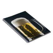 Sluiten van een glas bier notitieboek (Rechterzijde)