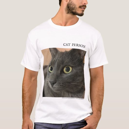 Sluiten van een mooi kattengezicht, voor kattenlie t-shirt (Voorkant)