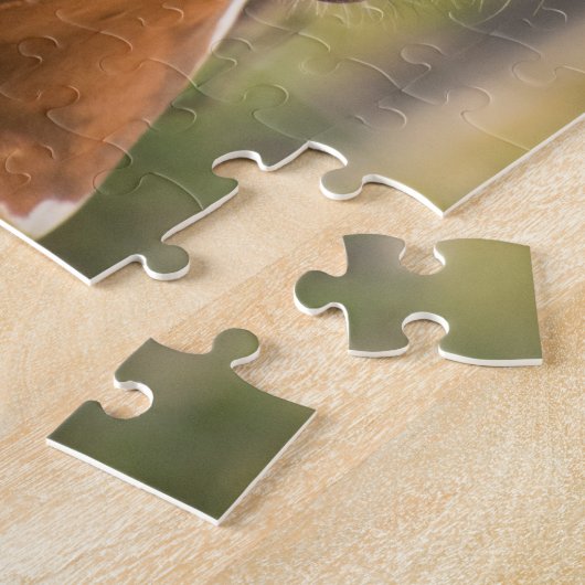 Sluiten van een Paard van de Verf Legpuzzel (Zijkant)