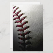 Sluiten van honkbal briefpapier (Voorkant / Achterkant)