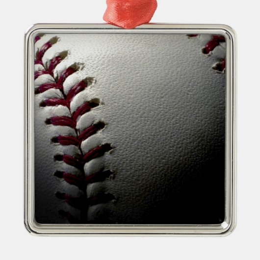 Sluiten van honkbal metalen ornament (Voorkant)