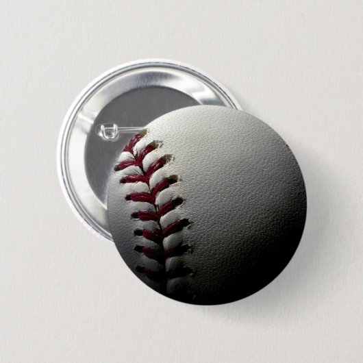 Sluiten van honkbal ronde button 5,7 cm (Voorkant /achterkant)