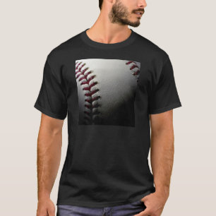 Sluiten van honkbal t-shirt