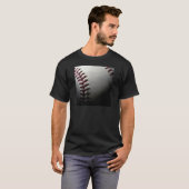 Sluiten van honkbal t-shirt (Voorkant volledig)